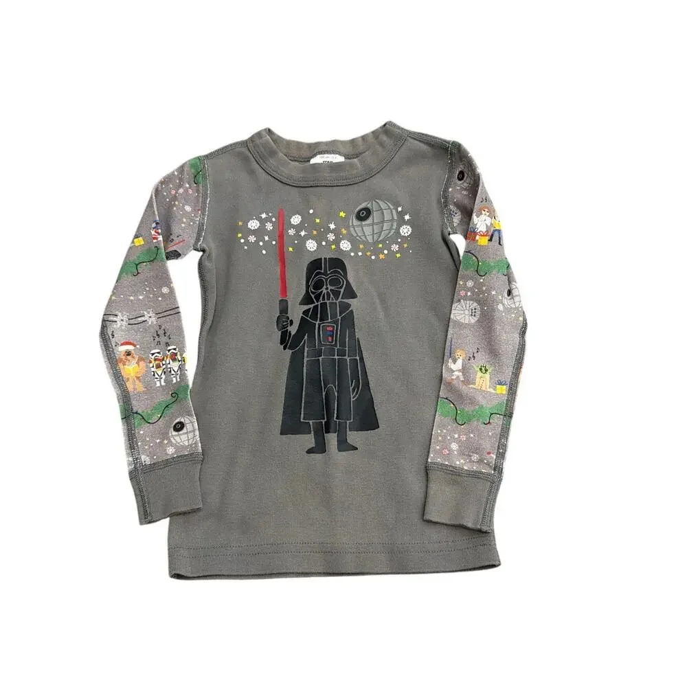 Hanna Andersson Star Wars L/S Organic Cotton Pajama Set Size 4